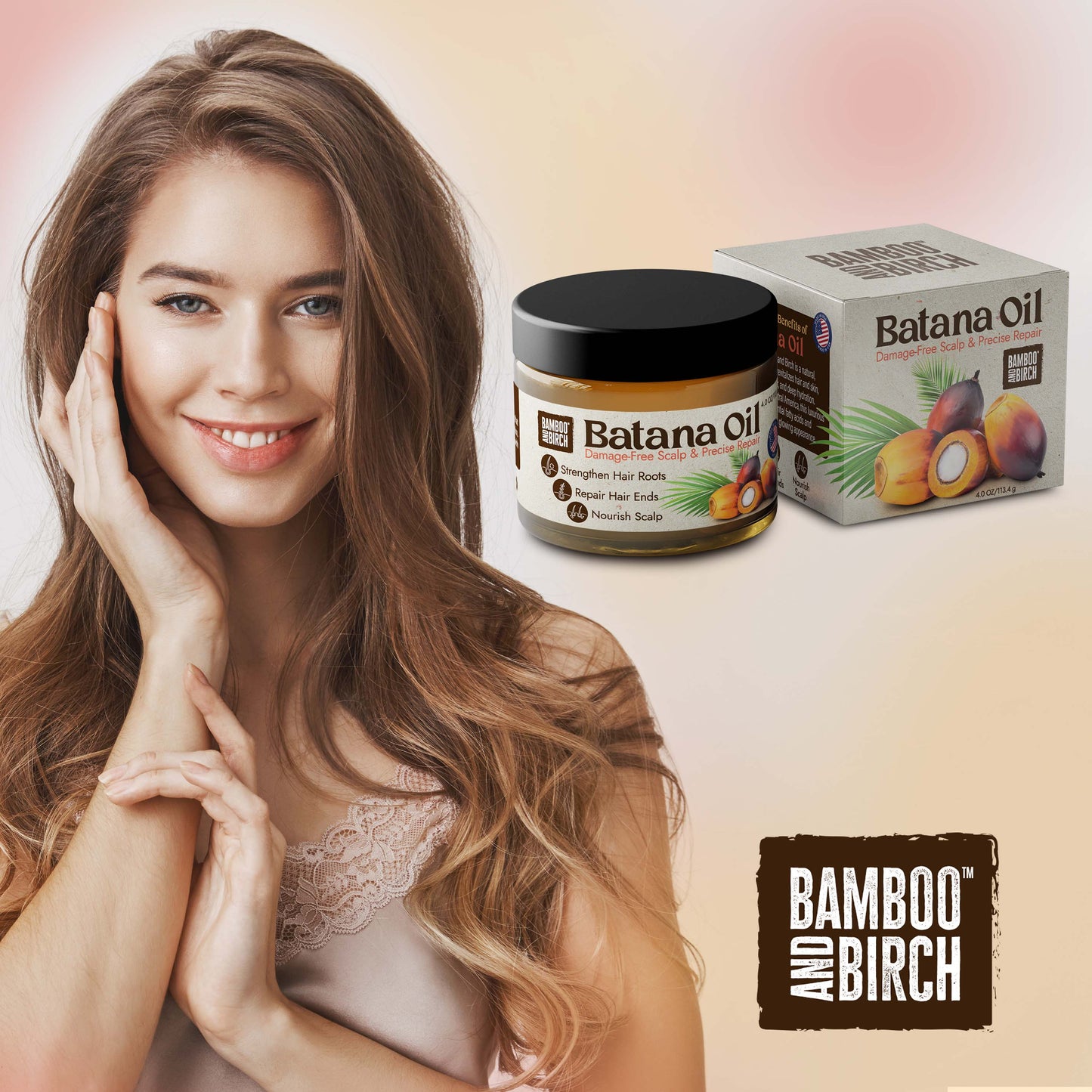 100% Pure Raw Batana Oil, 4 oz