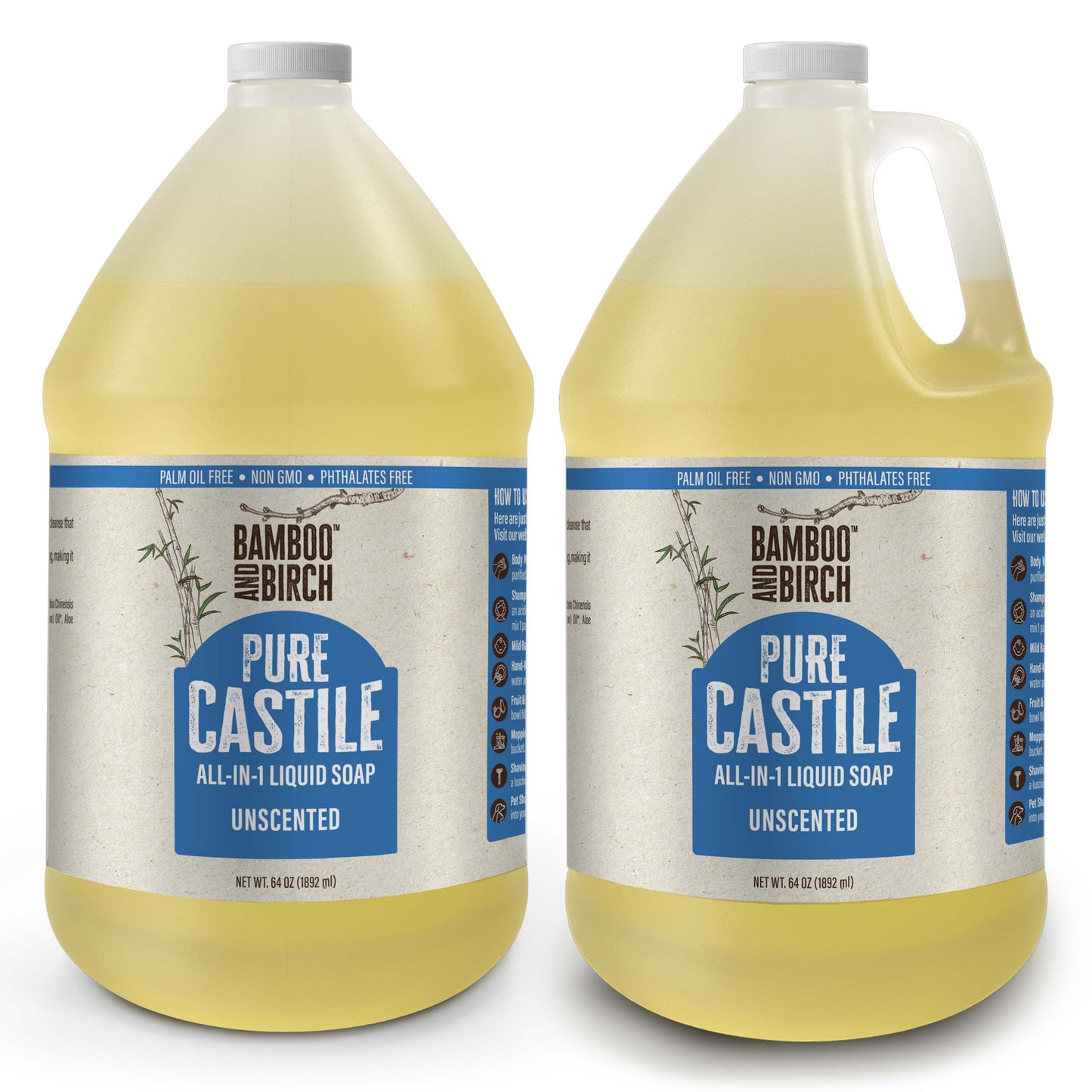 Pure Castile Soap, Classic Unscented