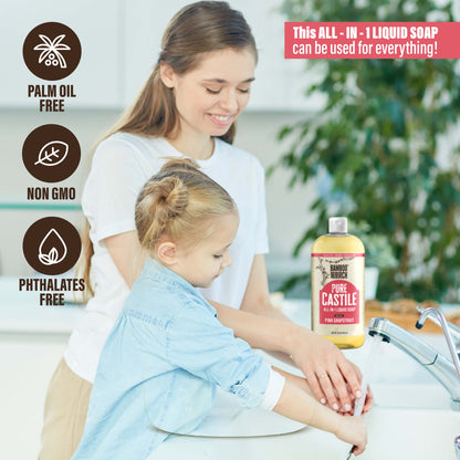 Pure Castile Soap, Pink Grapefruit
