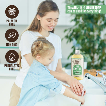 Pure Castile Soap, Peppermint