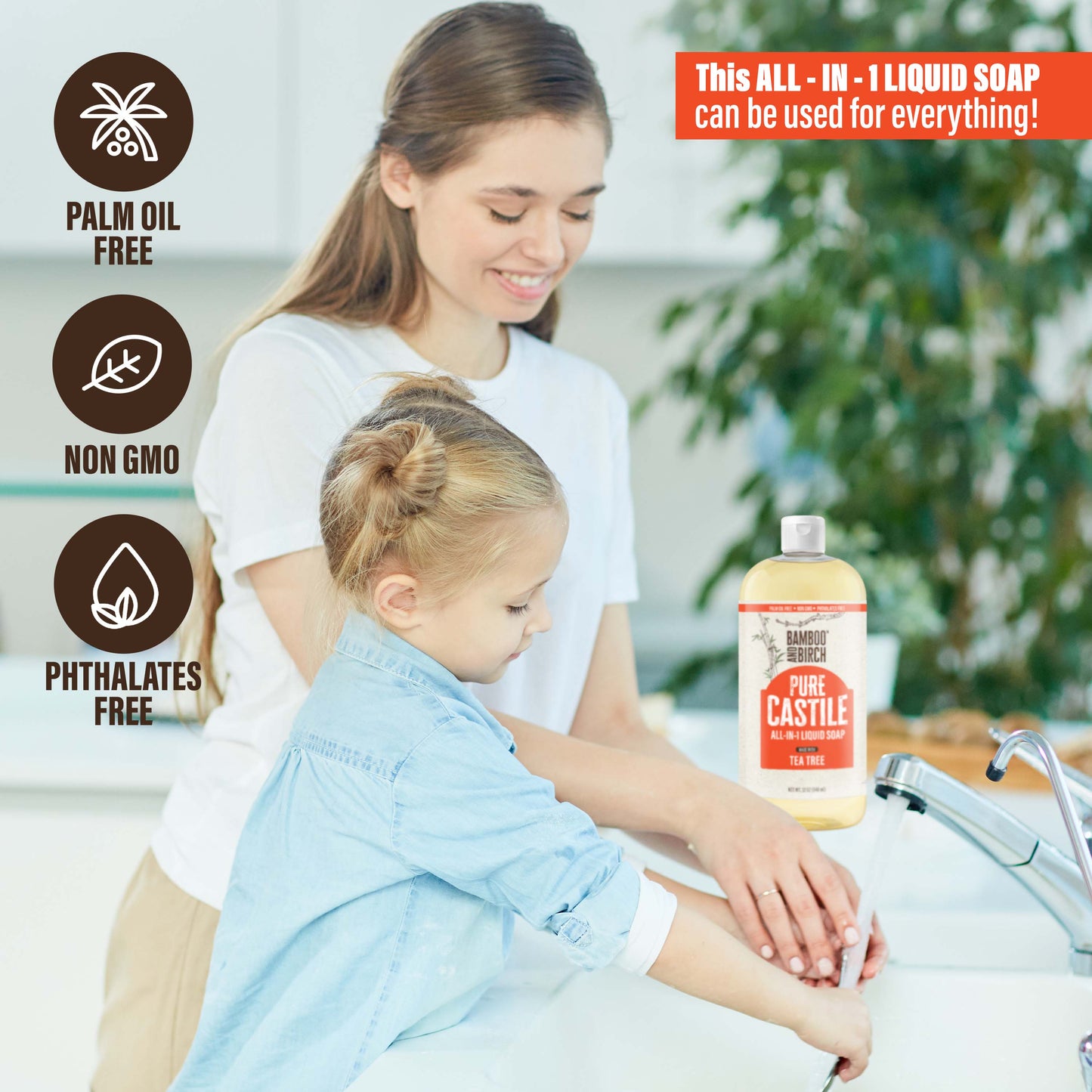 Pure Castile Soap, Tea Tree