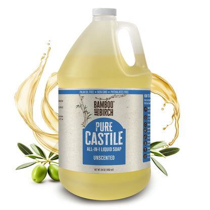 Pure Castile Soap, Classic Unscented